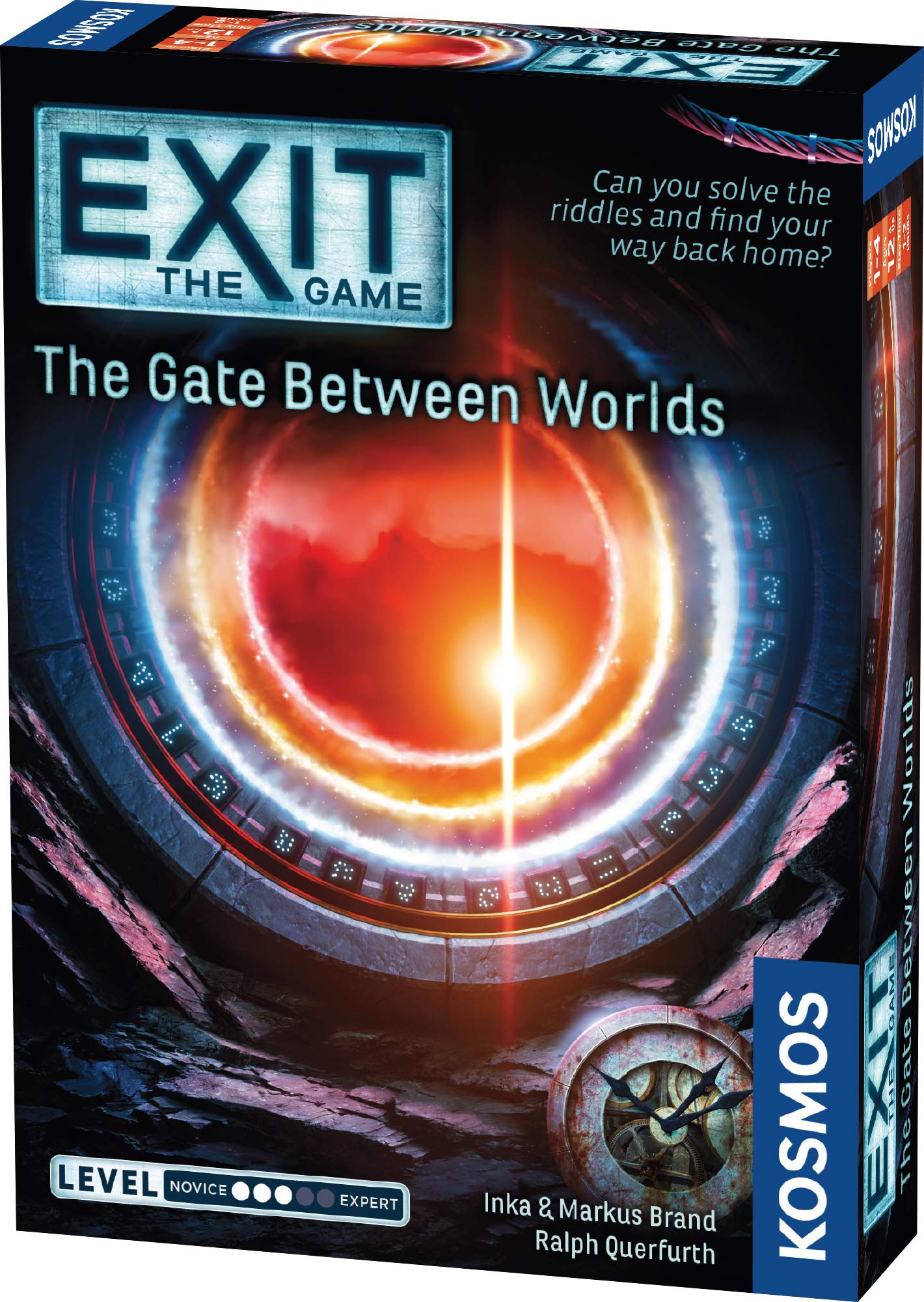 Thames & Kosmos - EXIT: The Gate Between Worlds - Level: 3/5 - Unique Escape Room Game - 692879 & EXIT: The Enchanted Forest - Level: 2/5 - Unique Escape Room Game - 1-4 Players - 692875