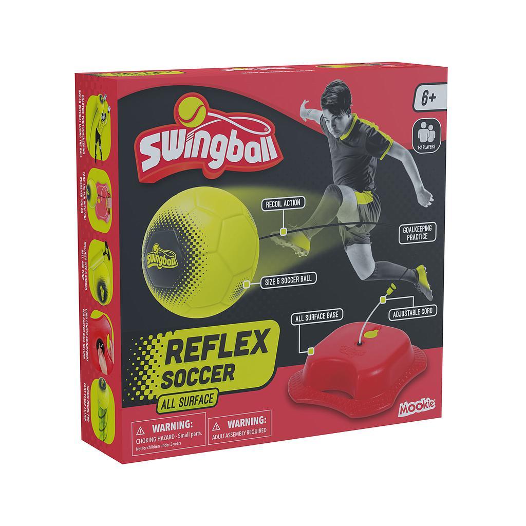 Swingball Reflex Soccer Training Aid, Outdoor Activities, Garden Games, Football Practice, Suitable for Boys and Girls Aged 6+