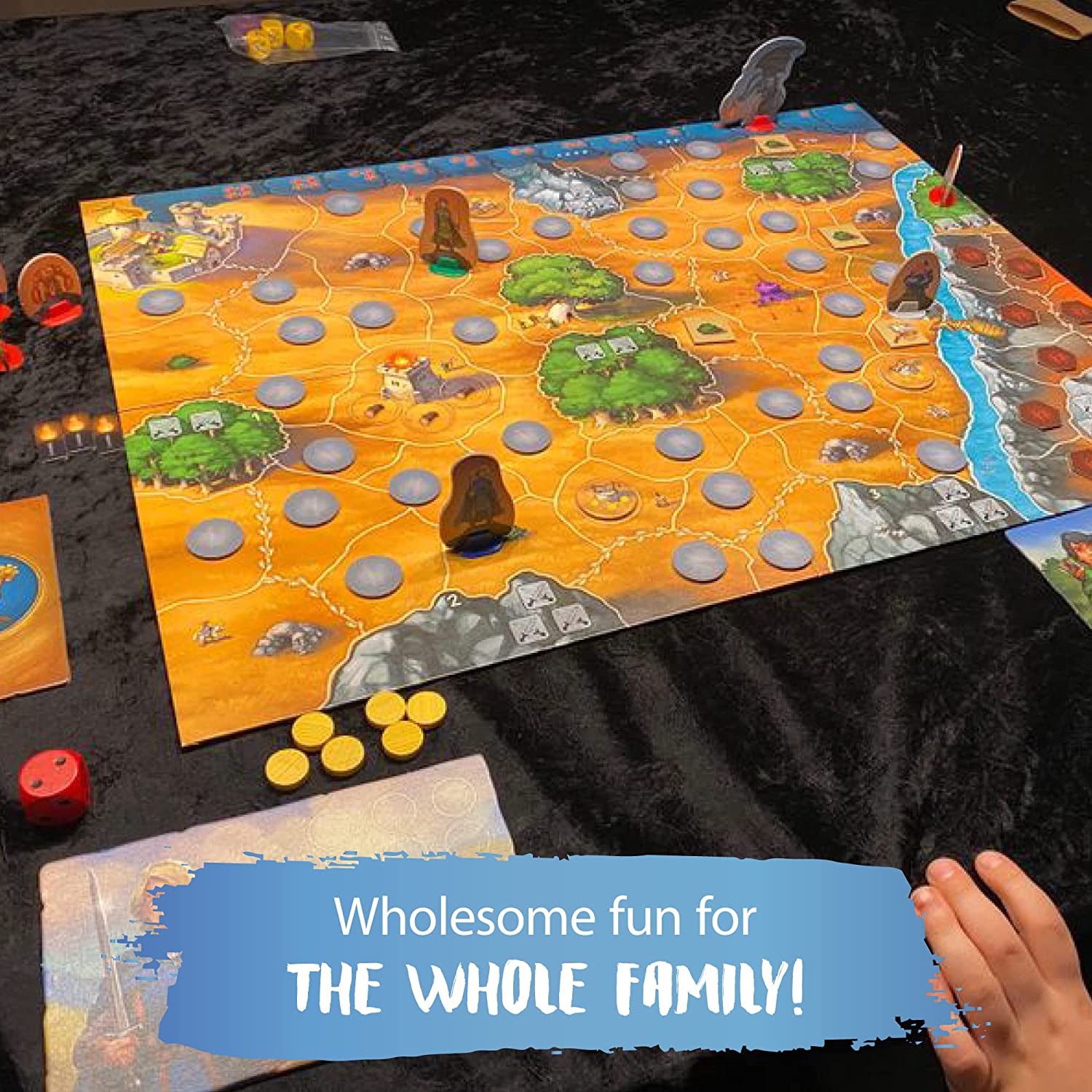 Andor: The Family Fantasy Game, Cooperative Family Board Game by Kosmos, 2 to 4 Players, Ages 7+