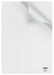 Rexel Ecodesk A4 Document Folders, Pack of 25,100% Recyclable, Eco friendly,140 Micron Thick, Embossed mat surface, 2102243, Clear