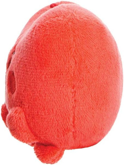 AURORA, 61382, BT21 Official Merchandise, Baby TATA Pong, Soft Toy, Red and Blue