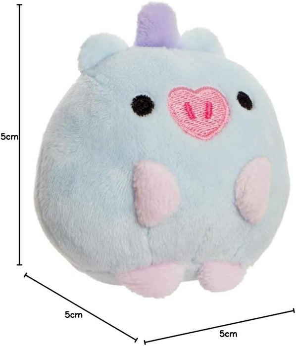 Aurora BT21's Baby MANG Peluche, Color Azul y Morado. (61386