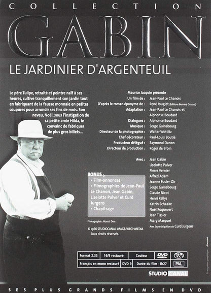 MOVIE - LE JARDINIER D ARGENTEUIL/COLLECTION GABIN (1 DVD)
