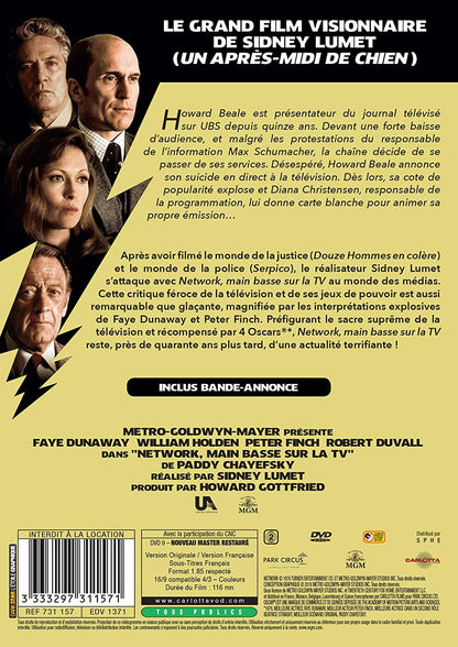 Network, Main Basse sur la TV