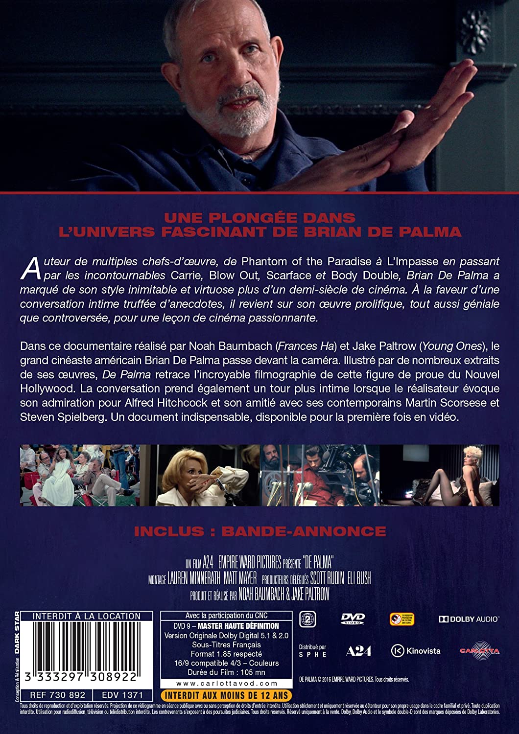 DE PALMA - DVD