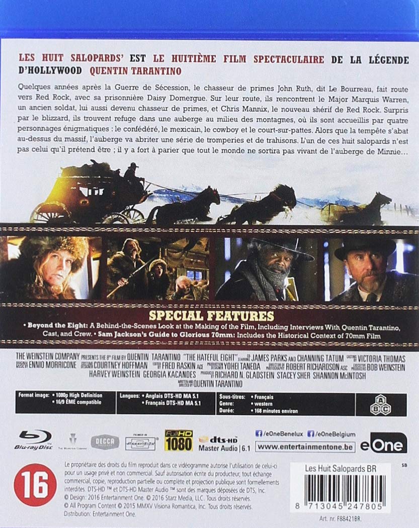 MOVIE - LES HUIT SALOPARDS/BLU-RAY (1 BLU-RAY