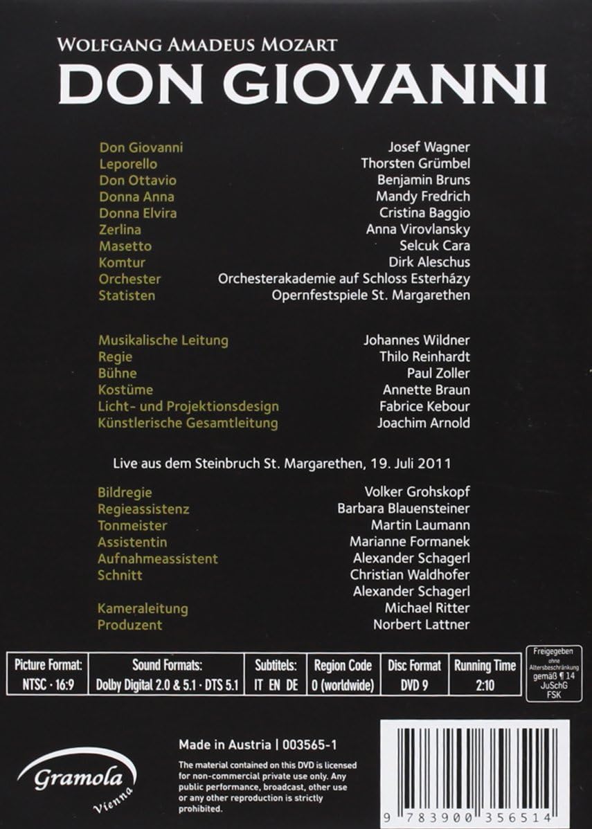 Don Giovanni (Aus Dem Steinbruch St.Margarethen)