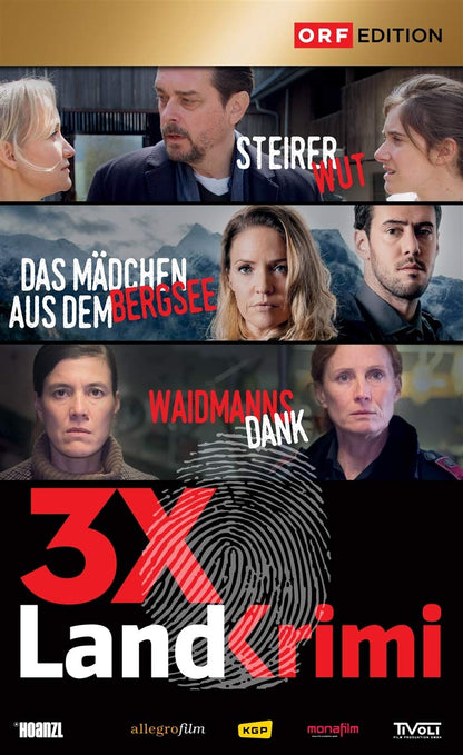 Landkrimi-Set 6: Steirerwut / Das Mdchen Aus Dem Bergsee / Waidmannsdank