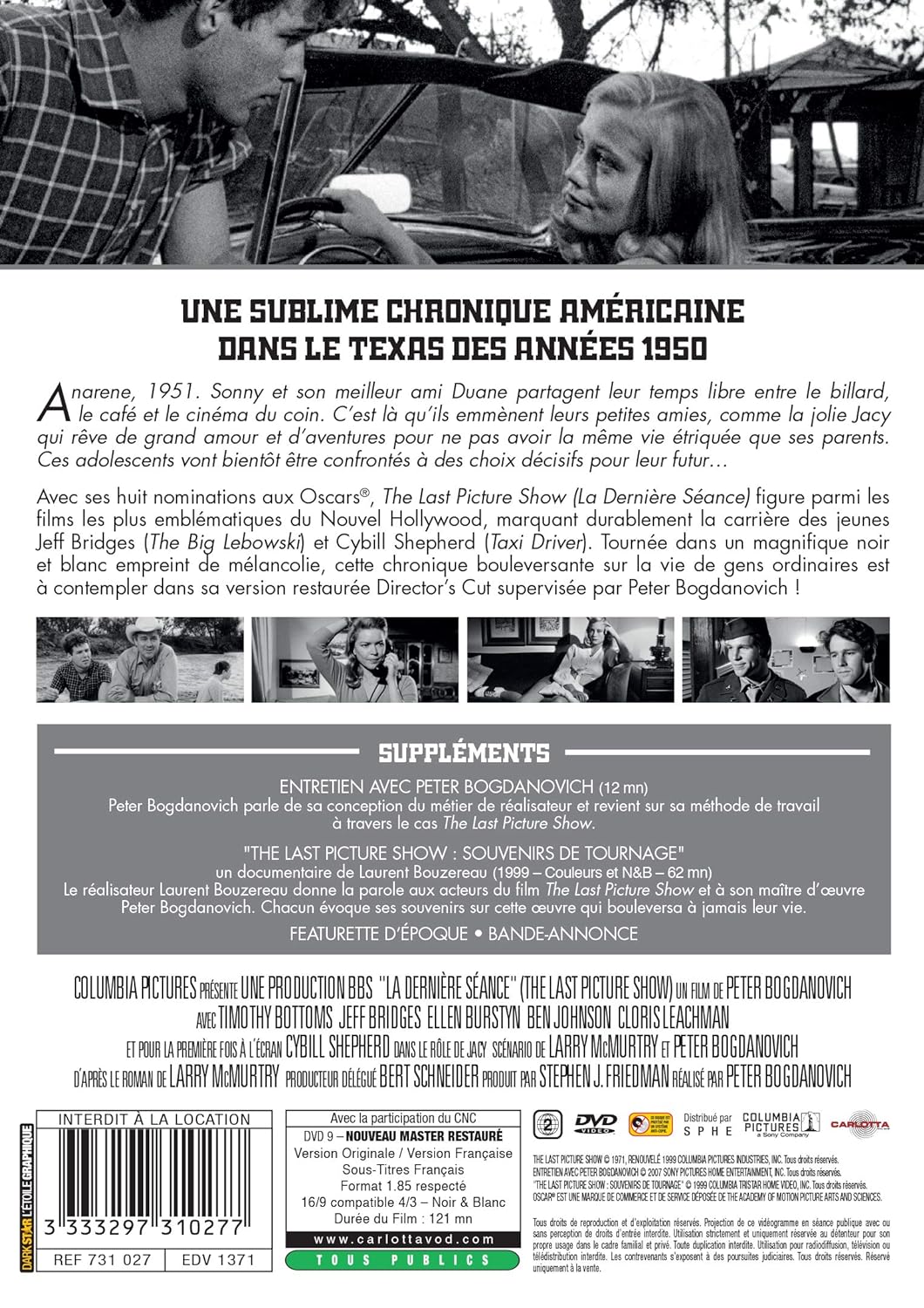 The last picture show - la dernière séance
