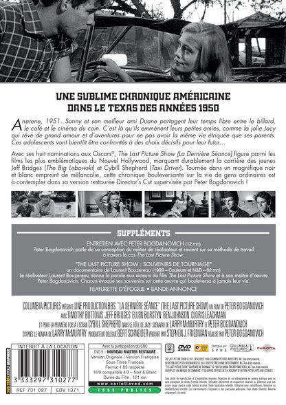 The last picture show - la dernière séance