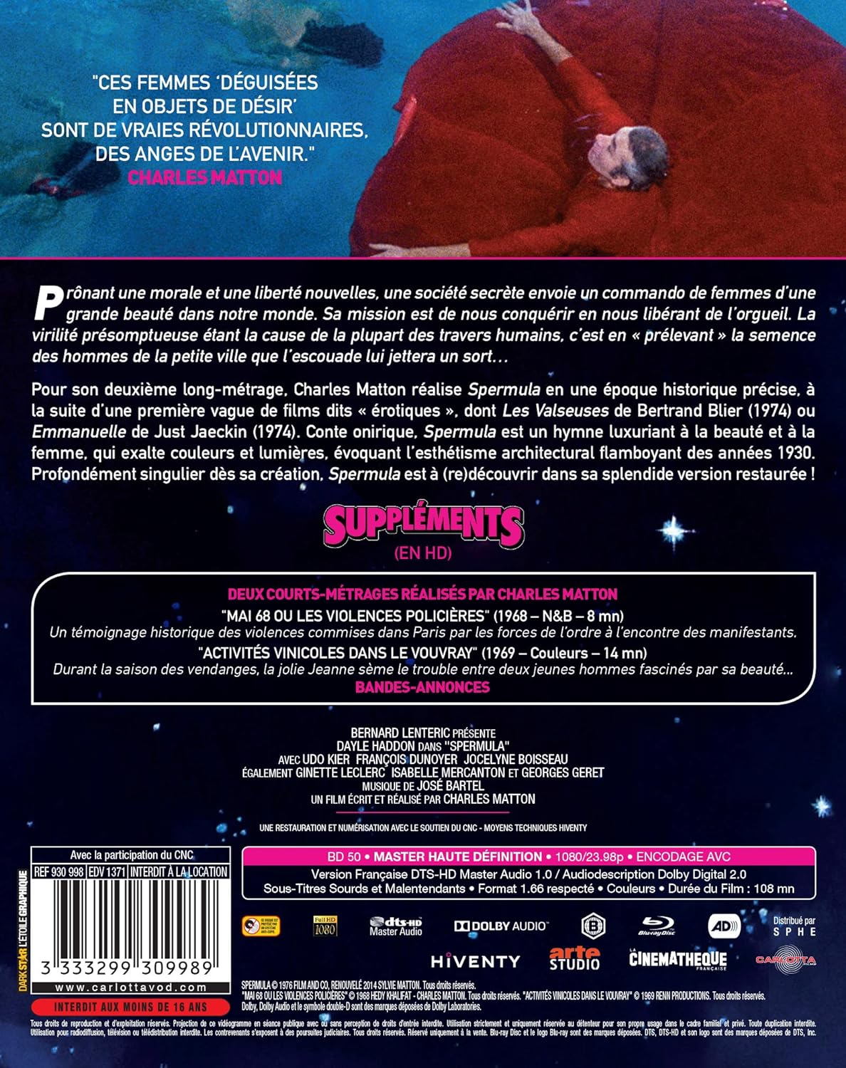 Spermula/Blu-Ray