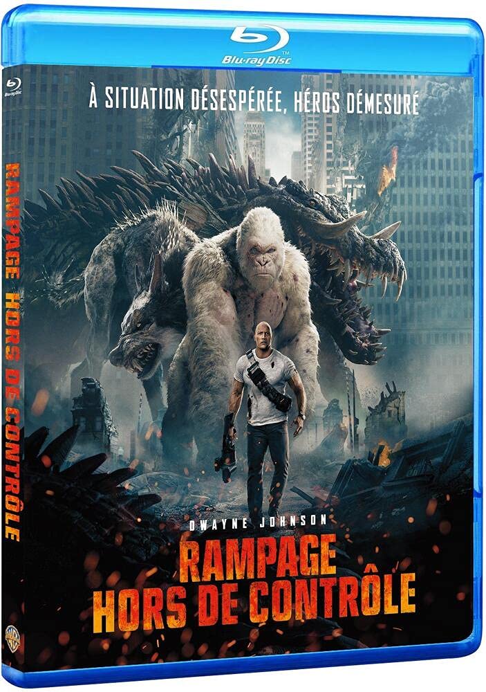 MOVIE - RAMPAGE HORS DE CONTROLE/BLU-RAY (1 BLU-RAY)