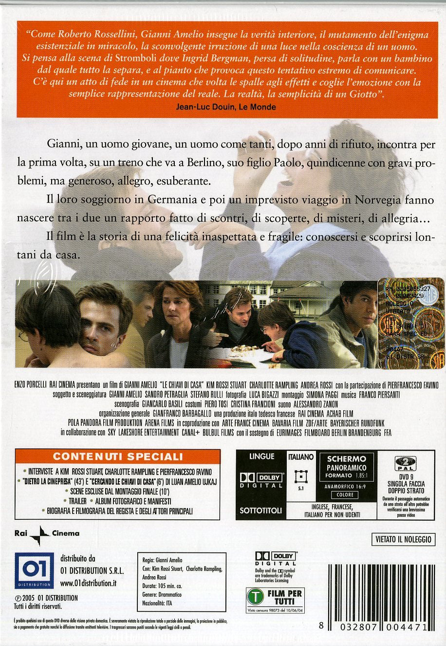 Le Chiavi Di Casa (Limited) (Dvd+Libro