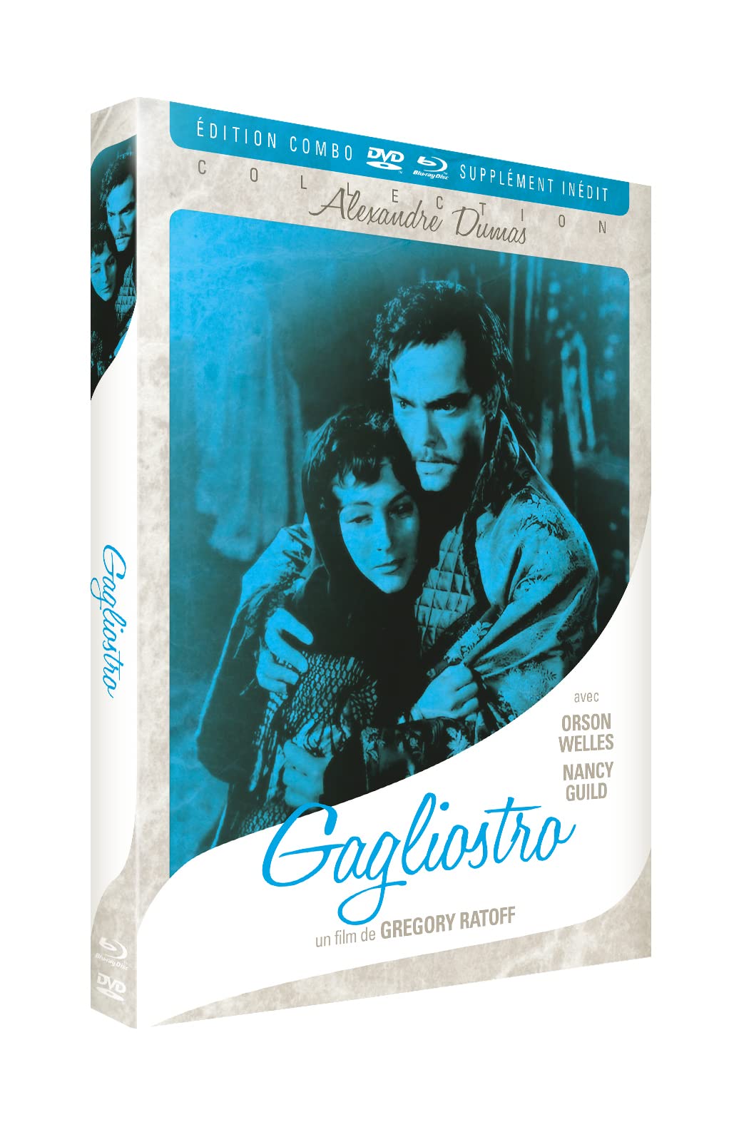 Black Magic (1949) ( Cagliostro ) ( Gli spadaccini della serenissima ) (Blu-Ray & DVD Combo)