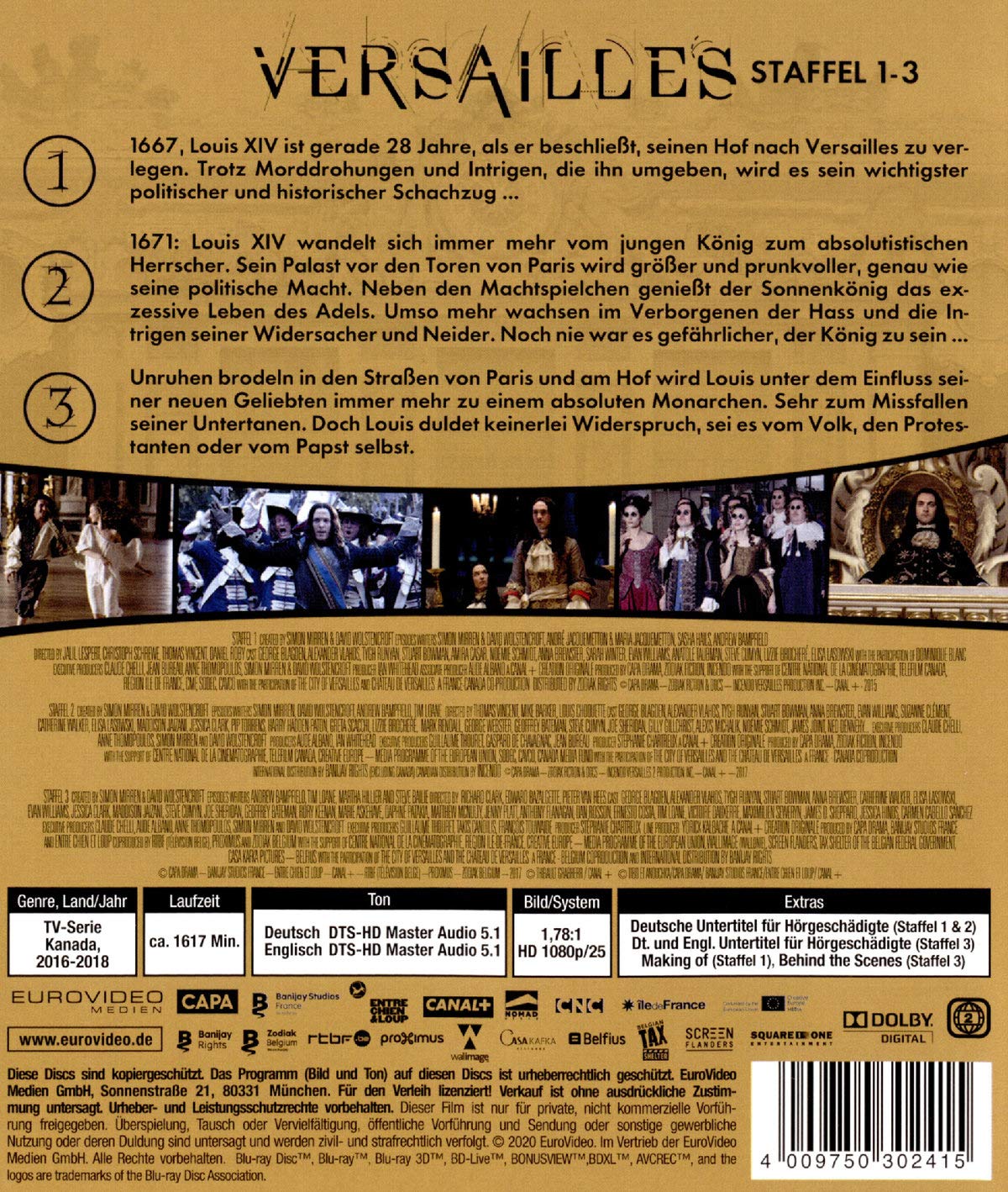 Versailles - Staffel 1-3