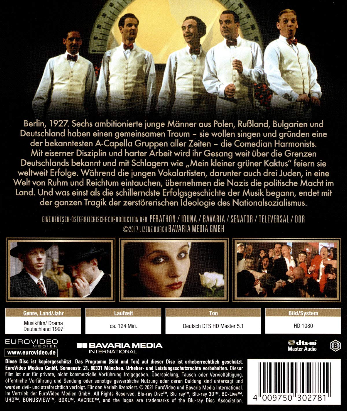 Comedian Harmonists 4K, 1 UHD-Blu-ray