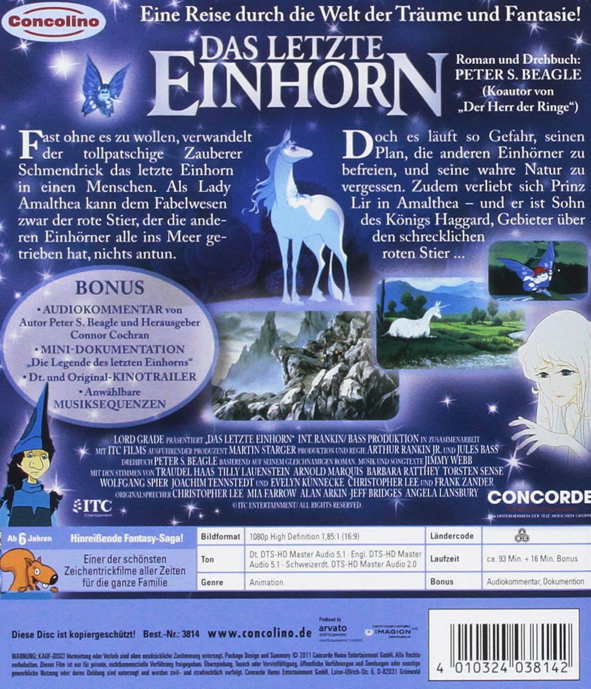 DAS LETZTE EINHORN (BLU-RAY)