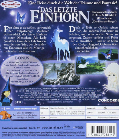 DAS LETZTE EINHORN (BLU-RAY)