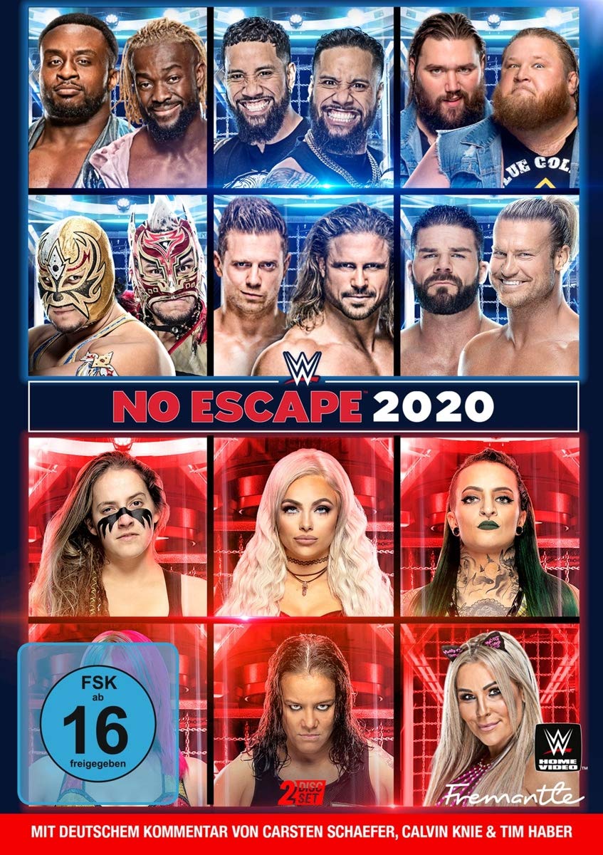 WWE: NO ESCAPE 2020, 2 DVD
