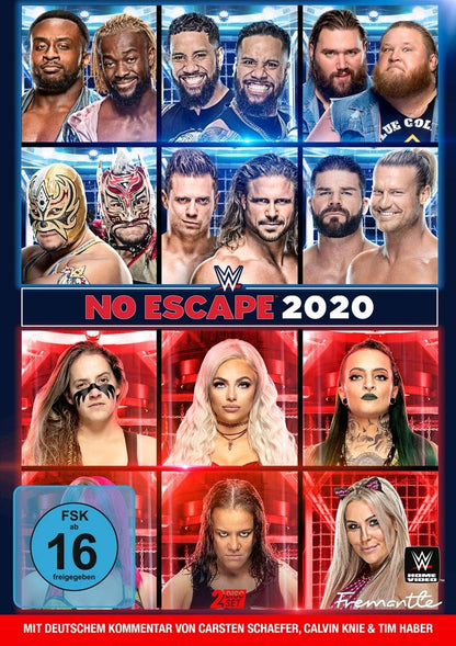 WWE: NO ESCAPE 2020, 2 DVD