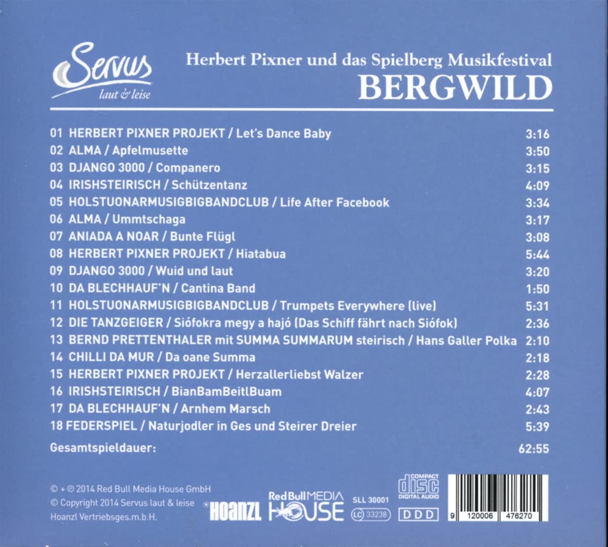 Bergwild: Herbert Pixner & das Spielberg Musikfest