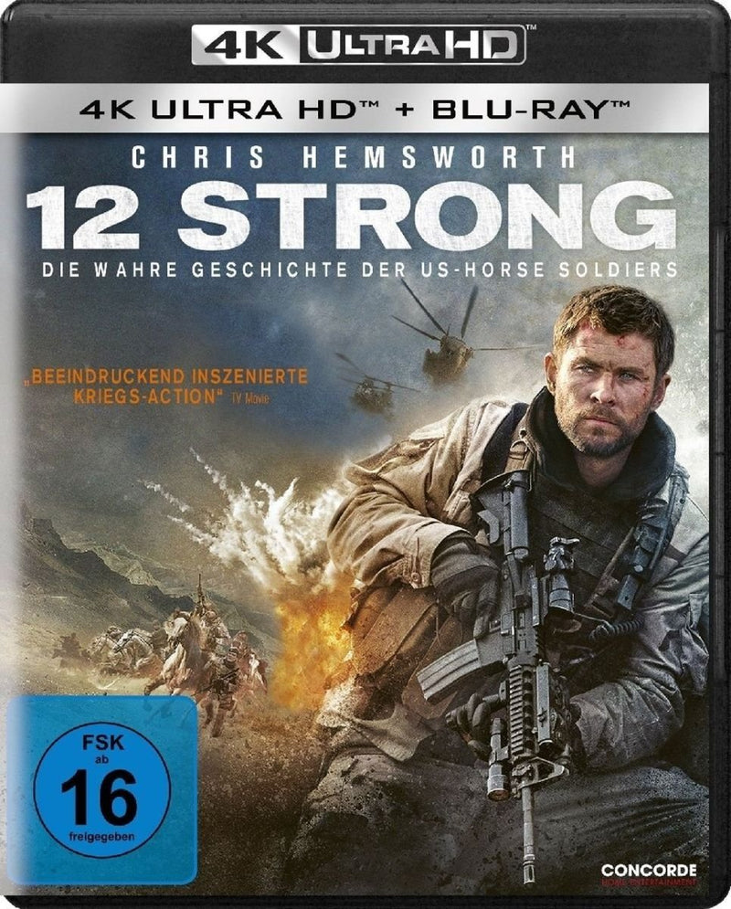 12 Strong - Die wahre Geschichte der US-Horse Soldiers (4K Ultra-HD) (+ Blu-ray 2D