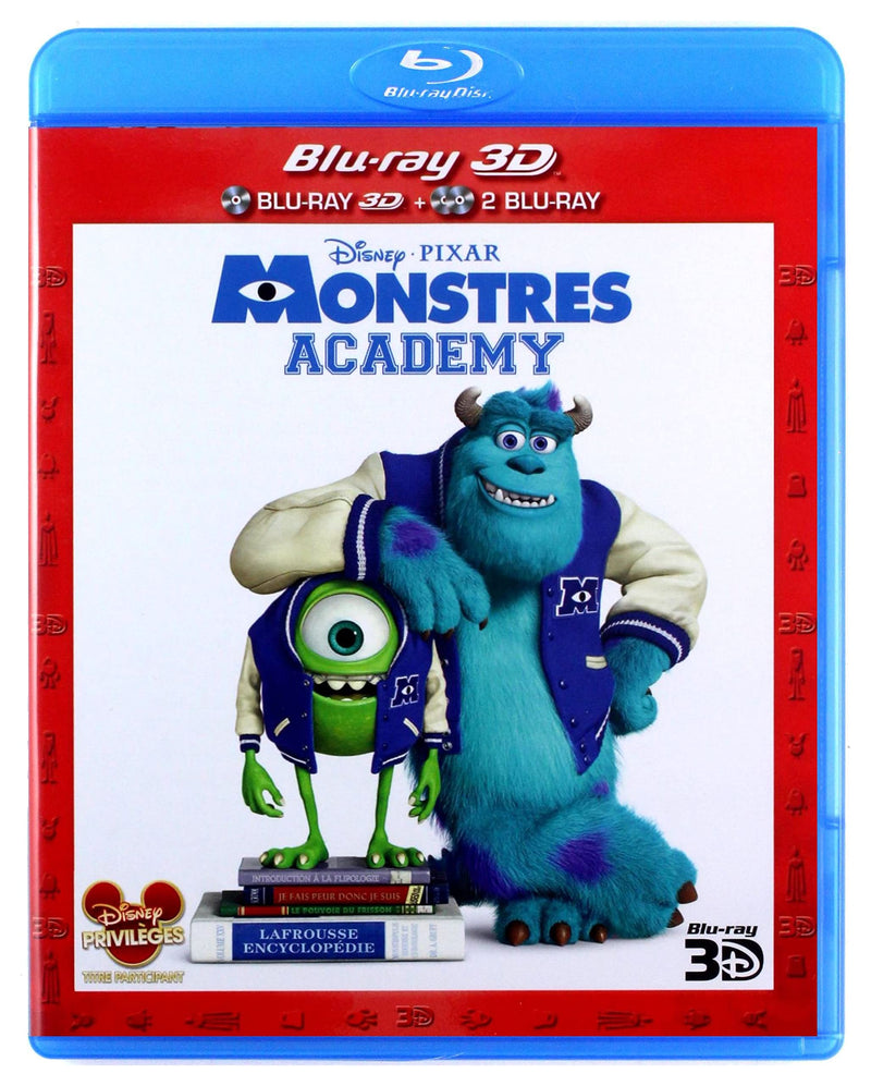 Monstres Academy - Combo Blu-ray 3D + Blu-ray 2D