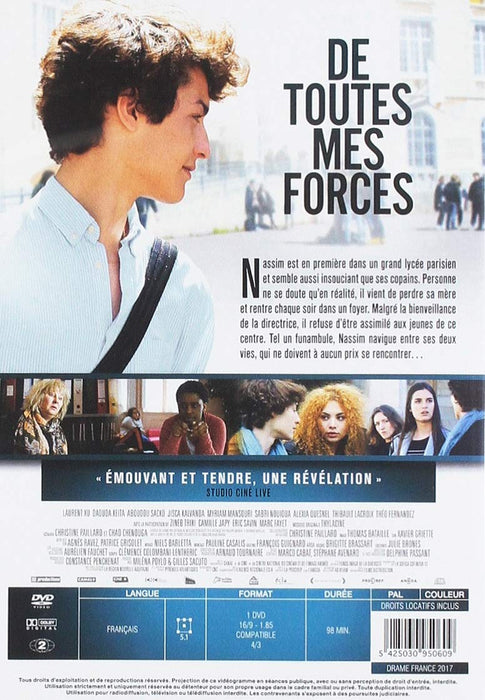 MOVIE - DE TOUTES MES FORCES (1 DVD)