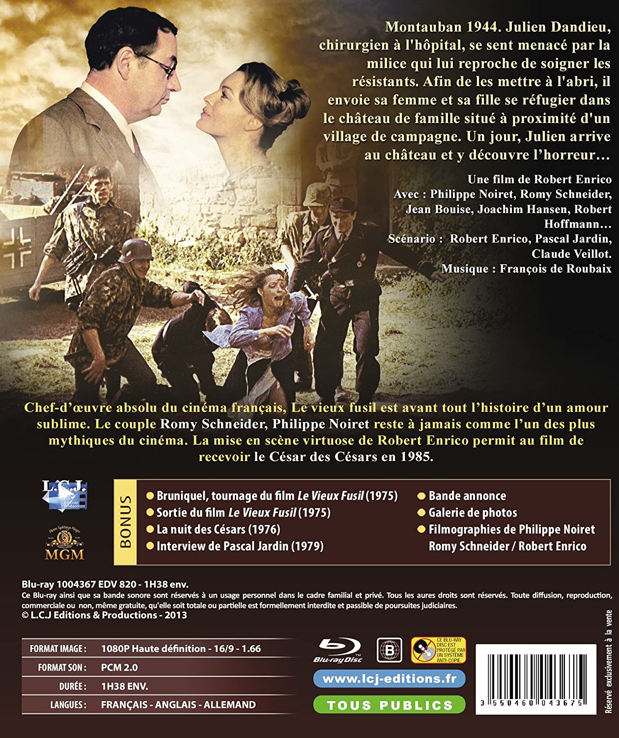 Le vieux fusil - blu ray