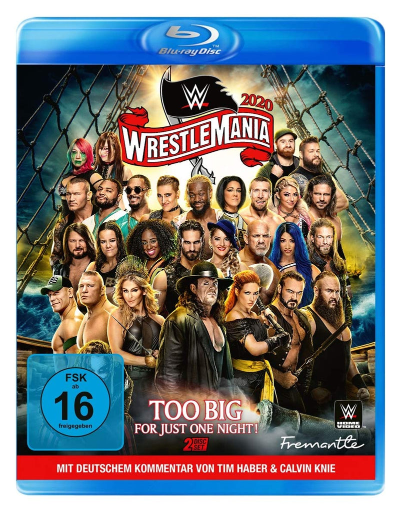 WWE: WRESTLEMANIA 36 ., 1 Blu-ray