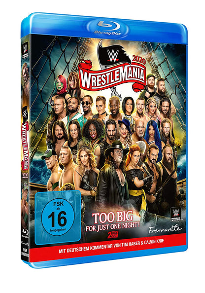 WWE: WRESTLEMANIA 36 ., 1 Blu-ray