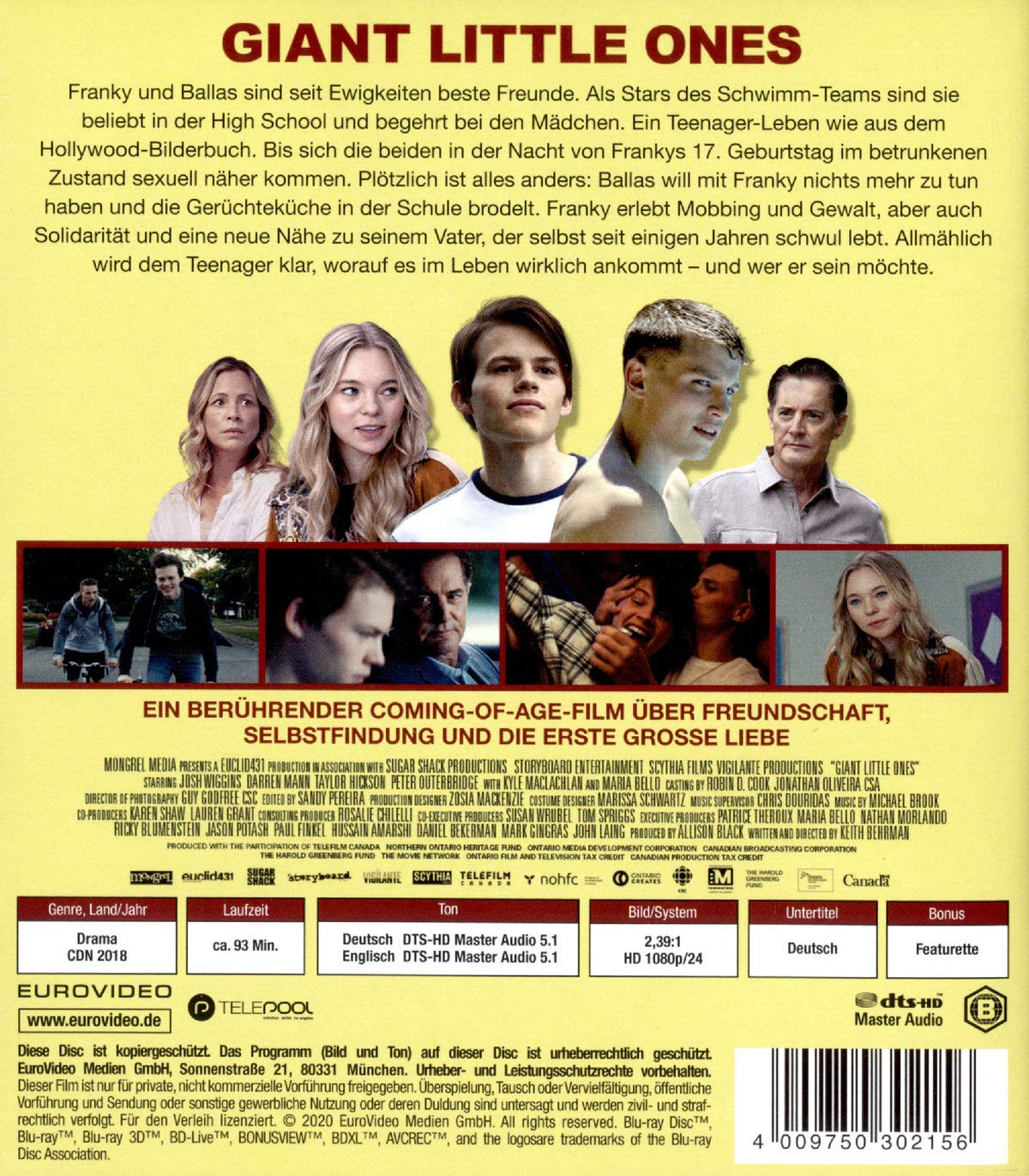 Giant Little Ones, 1 Blu-ray
