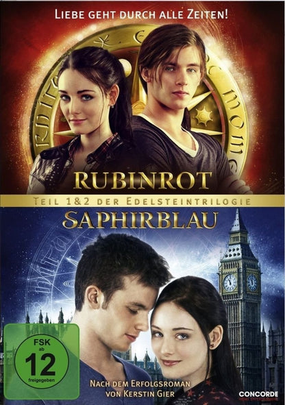 Rubinrot / Saphirblau