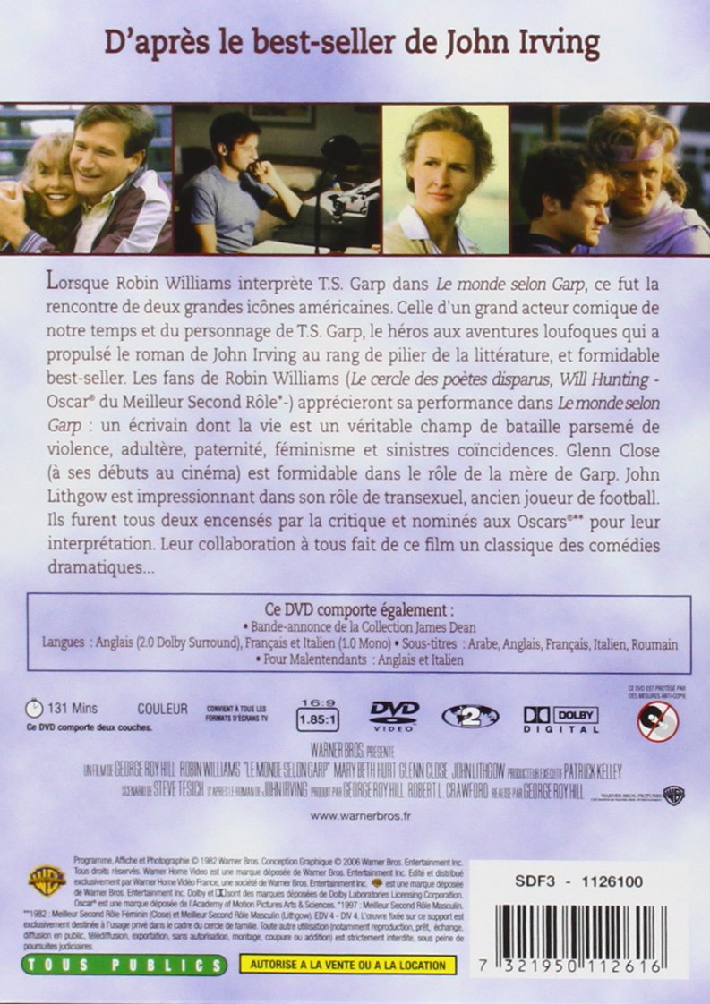 il mondo secondo garp / le monde selon garp ((dvd) italian import) italian import