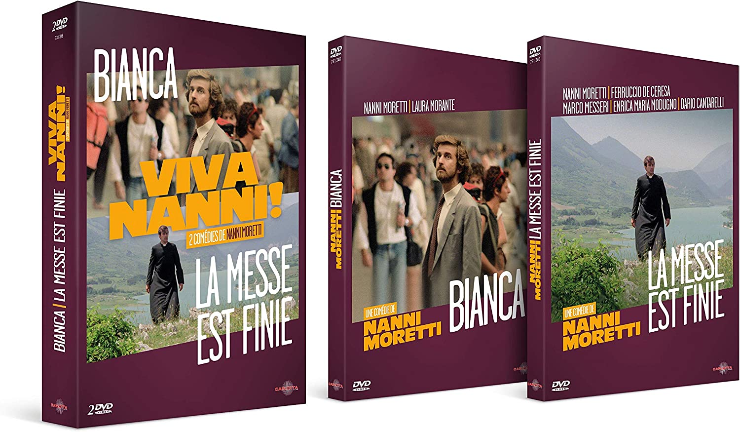 Viva 2 comédies de Nanni Moretti : Bianca + La messe est finie