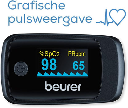 Beurer - Pulse Oximeter Po 45 - 5 Years Warranty