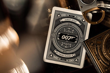 theory11 James Bond 007 Premium Playing Cards - Gold Foil, Official Collectible Deck