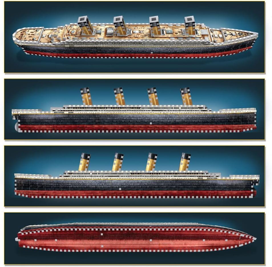 Wrebbit3D | Titanic (440pc) | 3D Puzzle | Ages 12+