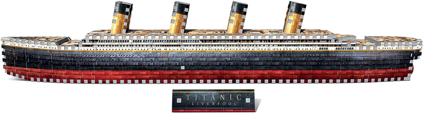 Wrebbit3D | Titanic (440pc) | 3D Puzzle | Ages 12+