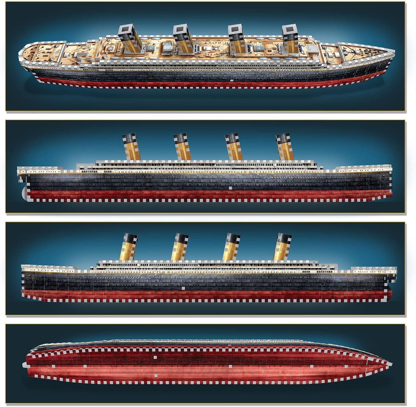 Wrebbit3D | Titanic (440pc) | 3D Puzzle | Ages 12+