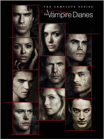 The Vampire Diaries: The Complete Series (RPKG/DVD