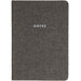 Eccolo 6x8" Flexible Cover Journal Made from Recycled Water Bottles, 256 Recycled Paper Pages, Lined Sheets, A5 Gray