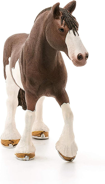 SCHLEICH 13809 Clydesdale mare Farm World Toy Figurine for children aged 3-8 Years