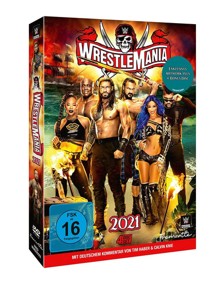 Wwe Wrestlemania 37: Bonus 4Th Disc Edition