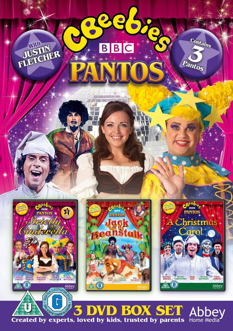 CBeebies Live Panto Box Set : Strictly Cinderella, Jack & The Beanstalk, A Christmas Carol