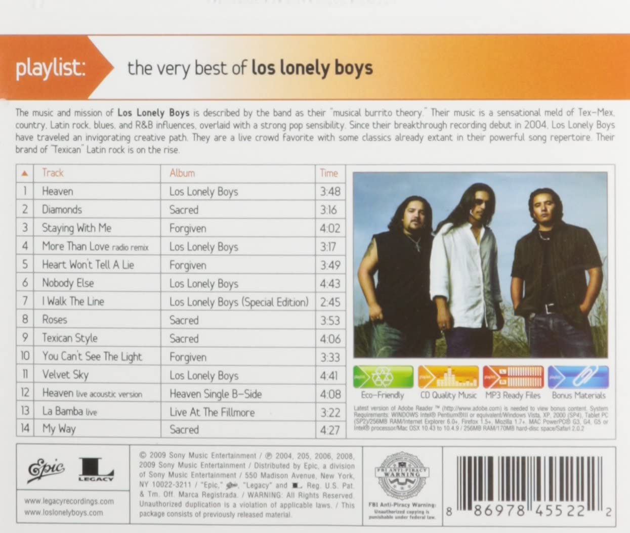 Playlist: The Very Best of Los Lonely Boys