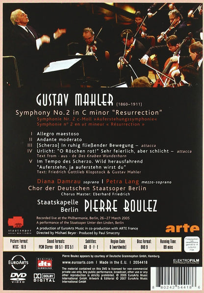 Pierre Boulez conducts Mahler: Symphony No.2