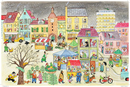 Winter-Wimmelbuch: Midi-Ausgabe