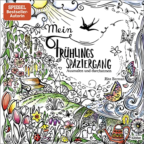 Mein Frühlingsspaziergang: Ausmalen und durchatmen (Die Welt wird bunt, Band 1