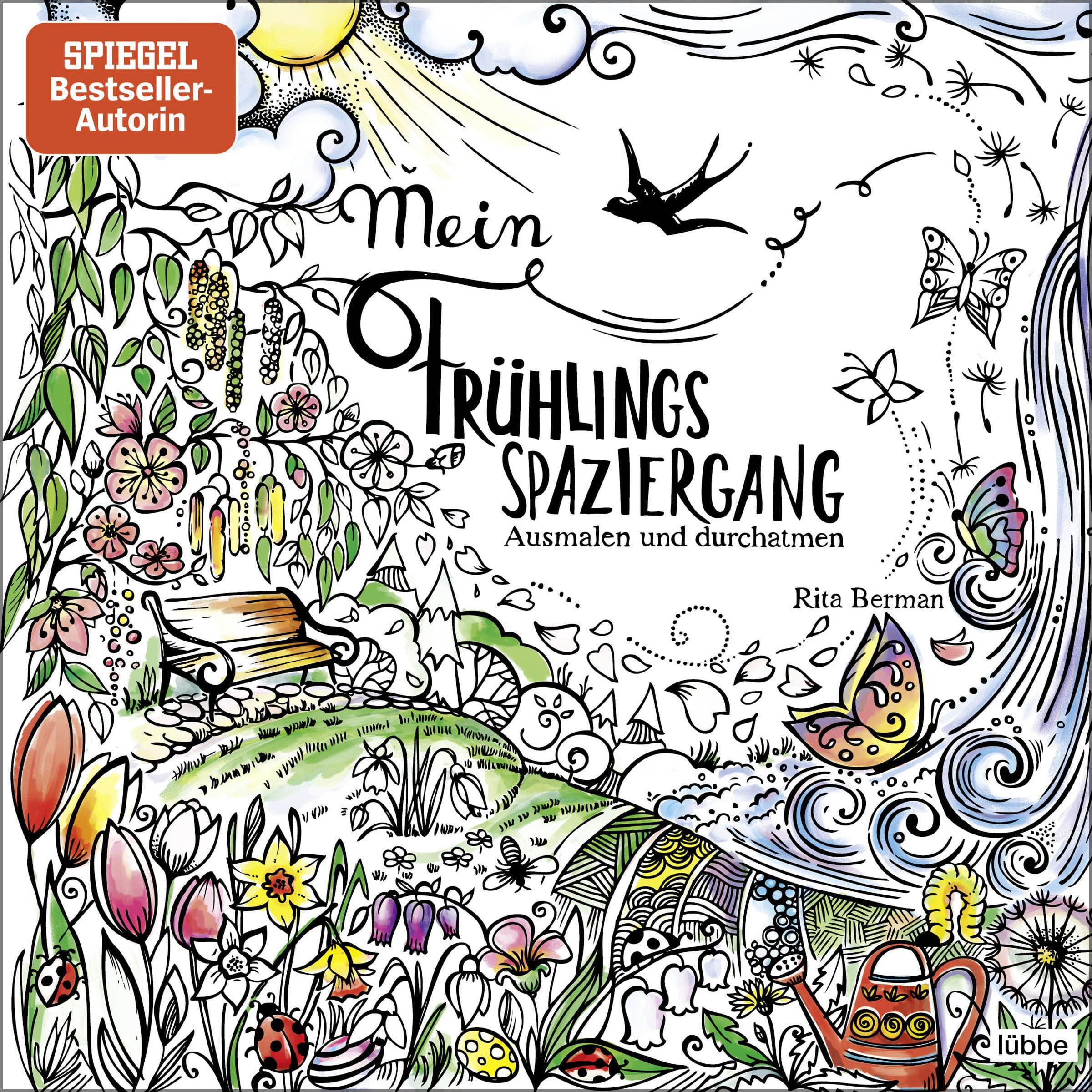 Mein Frühlingsspaziergang: Ausmalen und durchatmen (Die Welt wird bunt, Band 1